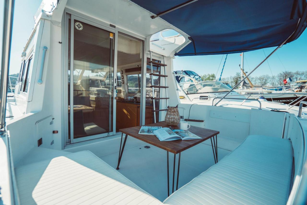 No Limit Charter Bateau Avec Parking Prive Proche Centre-Ville Rouen Exterior foto