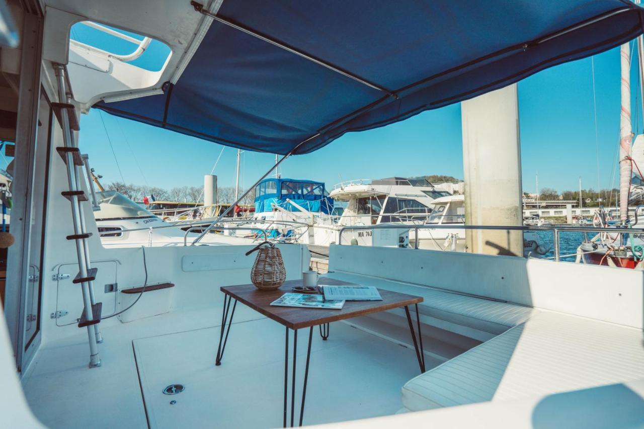 No Limit Charter Bateau Avec Parking Prive Proche Centre-Ville Rouen Exterior foto